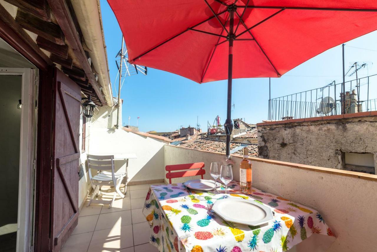 Apt Terrasse Centre Historique Grasse Exterior photo